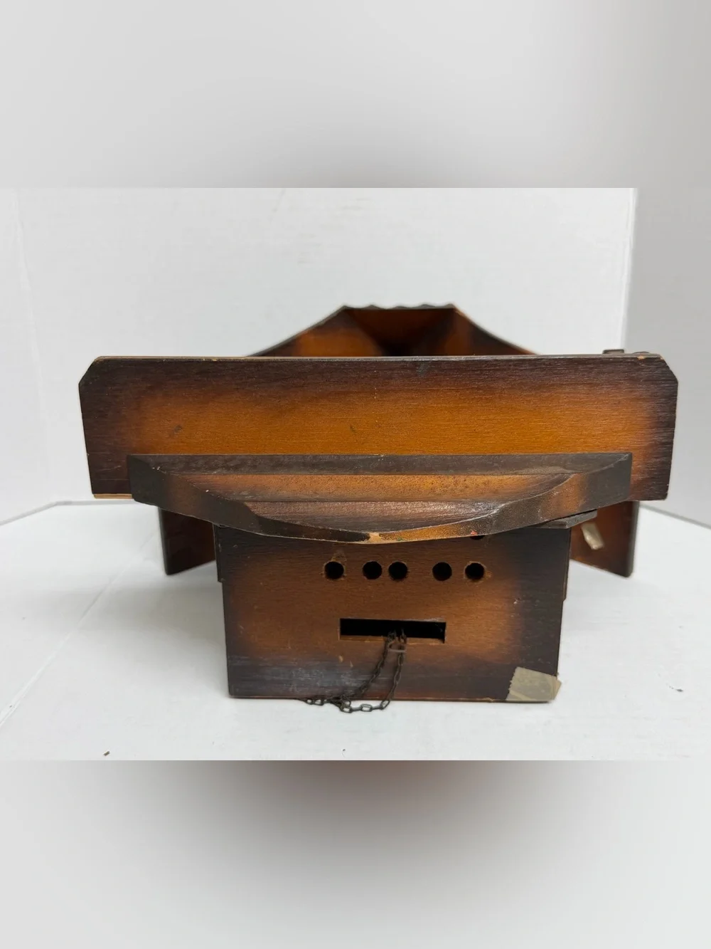 Vintage E. Schmeckenbecher Germany Cuckoo Clock Musical Black Forest Untested